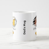 C'est Fall Y'all Football, Bière, Chips Mug (Devant)