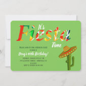 C'est Fiesta Time Invitation (Devant)