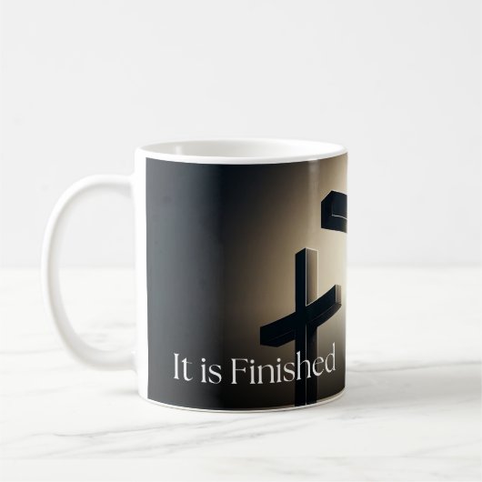 C'est fini café Mug (Gauche)