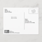 C'est fini Carte postale (Dos)