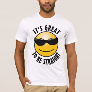 C'est génial d'être hétéro, T-shirts Hétérosexuels