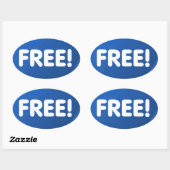 C'est gratuit ! Autocollant (Feuille)