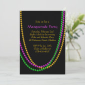 C'est invitation de mardi gras (Debout devant)