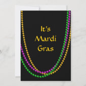 C'est invitation de mardi gras (Dos)
