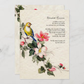 C'est invitation de printemps (Devant / Derrière)