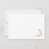 C'est Jamais Trop Tard Carte de Renseignements sur (Dos)