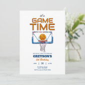 C'est Jeu Time Any Age Anniversaire Invitation (Debout devant)