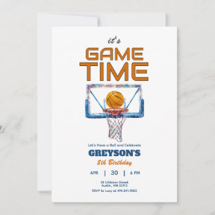 C'est Jeu Time Any Age Anniversaire Invitation