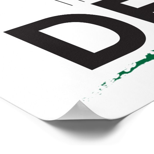 C'est juste sourd. affiche (Coin)