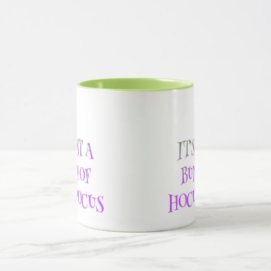 C'est juste un tas de Hocus Pocus Coffee Mug (Centre)