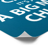 C'est juste une grosse affiche de poulet en métal (Coin)