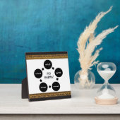 'C'est Karma-What Goes Around...' Plaque (Insitu)