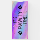C'est la bannière du temps de pawty (Vertical)
