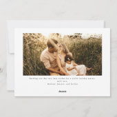 C'Est La Carte De Noël De La Saison Mistletoe (Dos)