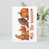 C'Est La Carte De Voeux Gnome De Saison (Debout devant)