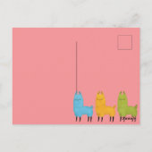 C'est la carte postale de vendredi Llama (Dos)