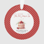 C'est la cerise sur le Baby shower supérieur (devant)