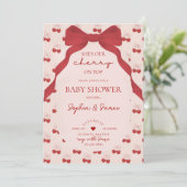 C'est la cerise sur le gâteau invitation à une bab (Debout devant)