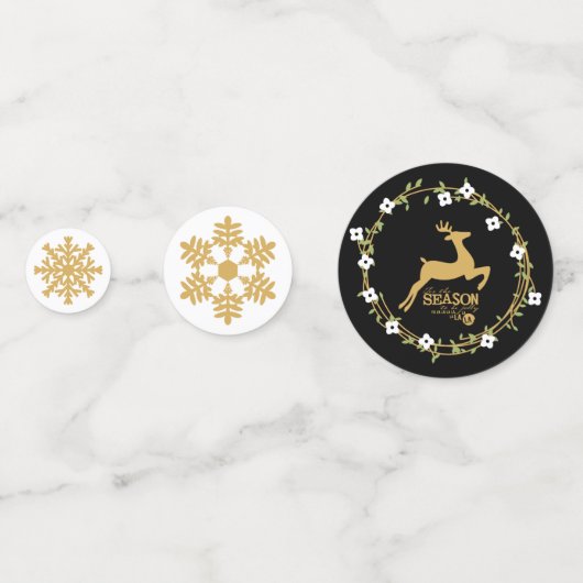 C'est la Confetti de la table de saison (Derrière)