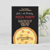 C'EST LA FÊTE DE LA PIZZA ! Bonne Invitation de fê (Debout devant)