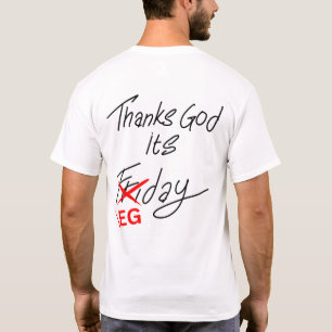 C'est la journée de jambes ?! T-shirt de fitness d