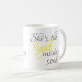 C'est la lumière à l'intérieur de ma tasse de café (Devant droit)