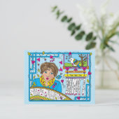 C'est la pensée qui compte_ Carte postale (Debout devant)