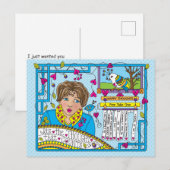 C'est la pensée qui compte_ Carte postale (Devant / Derrière)