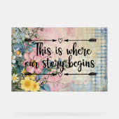 C'Est Là Que Commence Notre Histoire Citer (Recto)