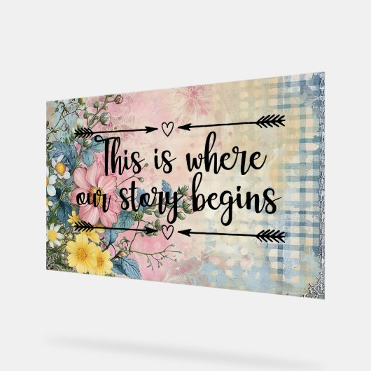 C'Est Là Que Commence Notre Histoire Citer (Angle)