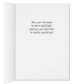 C'Est La Saison À Dallas Carte De Noël (Intérieur (Droit))