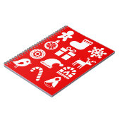 ''C'Est La Saison Carnet Spiral de Noël (Côté gauche)