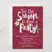 C'est la saison d'avoir des invitations de fêtes (Devant)