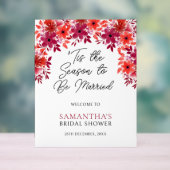 C'est la saison de se marier Floral Bridal Shower (Neutre)