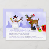 C'est la saison des fêtes Invitation - Fun (Devant / Derrière)