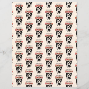 C'est la saison d'être effrayant Papier Halloween