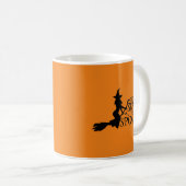 C'Est La Saison D'Être Éffrayant sorcière Mug (Devant droit)