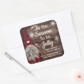 C'est la saison d'être en gelée Étiquette de pot p (Enveloppe)