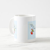 'C'est la saison d'être Joyeux Noël Mug (Devant gauche)