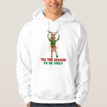 C'est la saison d'être joyeux Sweat à capuche Renn