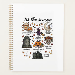 C'est la saison Halloween Sorcière Citrouille Crân