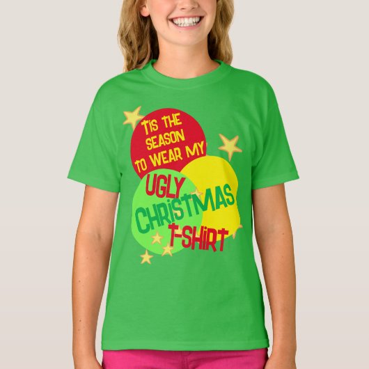 C'est la saison horrible Noël T-shirt enfant (Devant)