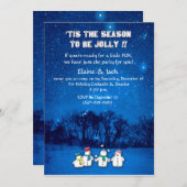 'C'est la saison - Invitation de Noël (Devant / Derrière)