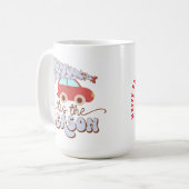C'est la saison Joyeux Noël Boire du café Mug (Devant gauche)
