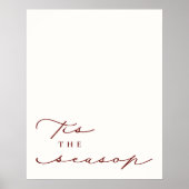 "C'est la saison Noël Poster de Noël (Devant)