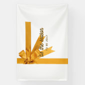 C'est la saison or Bannière en vinyle 4x6 (Verticale)