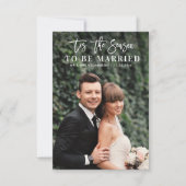 c'est la saison photo mariage faire-part (Devant)