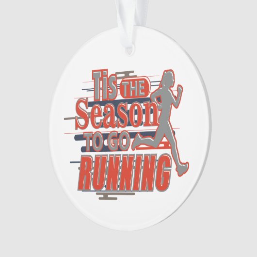 C'est la saison pour aller Courir Festive Noël (devant)