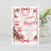 C'est la saison pour être mariée Invitation de mar (Debout devant)