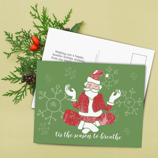 C'est la saison pour respirer carte postale